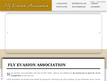 Tablet Screenshot of flyevasion.org